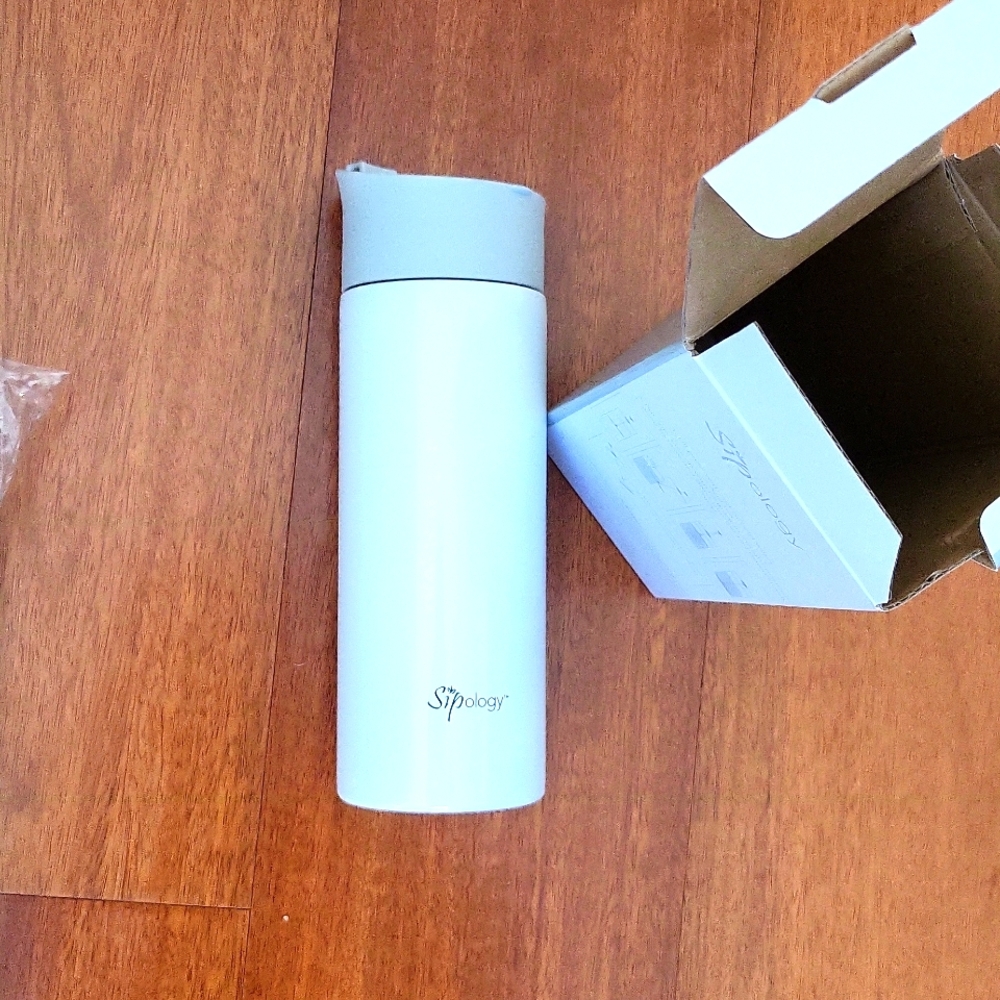 NIB Sipology personal tea press cloud white